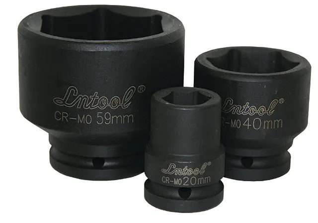 1-11/16" x 3/4-Inch Drive Standard Impact Socket KC Tools