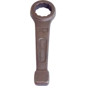 1-1/8" Spanner, Slogging, Single Ring End Drop Forged Chrome KC Tools