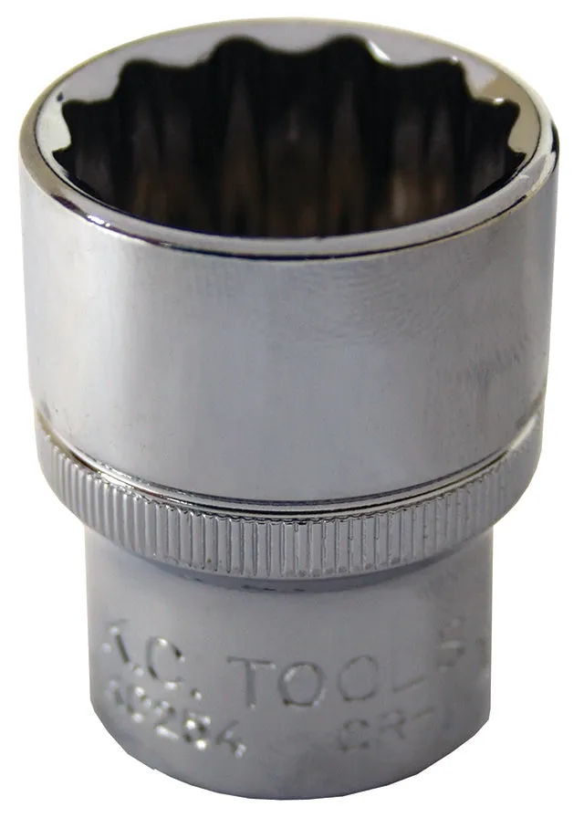 1/2" Drive Socket, Double Hex 9mm KC Tools