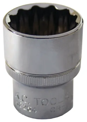 1/2" Drive Socket, Double Hex 9mm KC Tools