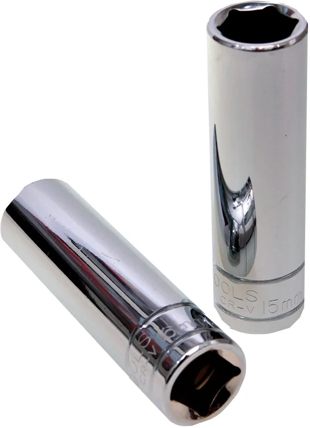 1/2" Drive Socket, Double Hex Deep 15/16" KC Tools
