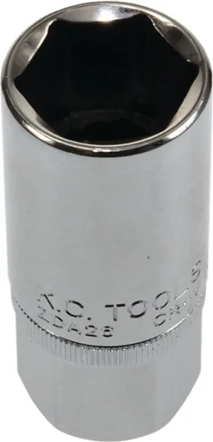 1/2" Drive Spark Plug Socket Hex 13/16" KC Tools