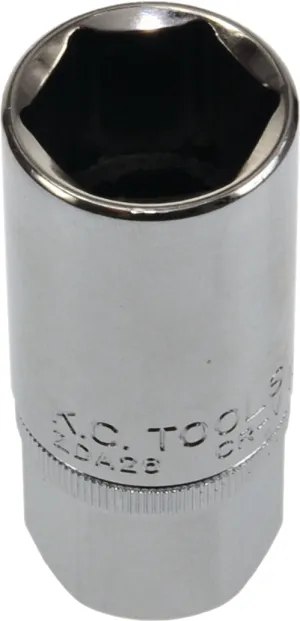 1/2" Drive Spark Plug Socket Magnetic 13/16" KC Tools