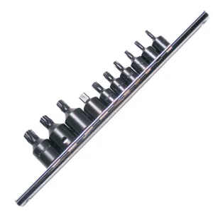1/4" & 3/8" Drive Socket Set, Star, 10 Piece KC Tools