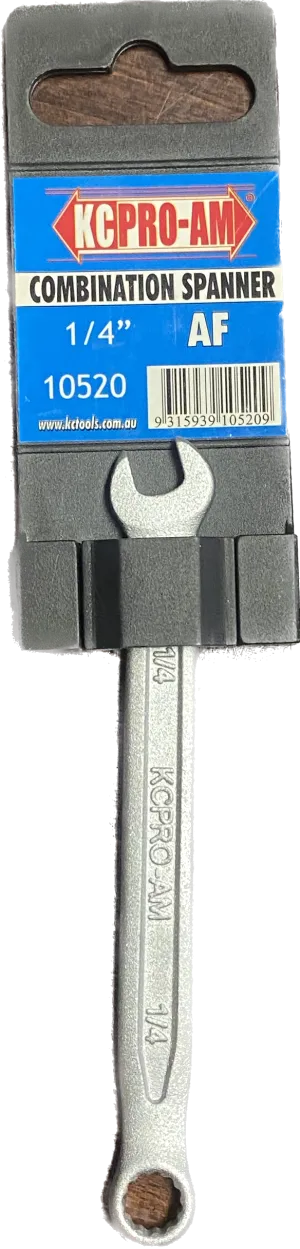 1/4" Combination Spanner KC Tools