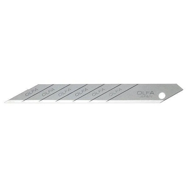 OLFA 9mm Carbon Steel 30 degree snap off blades (A1160B)