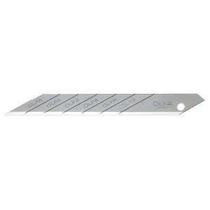 OLFA 9mm Carbon Steel 30 degree snap off blades (A1160B)