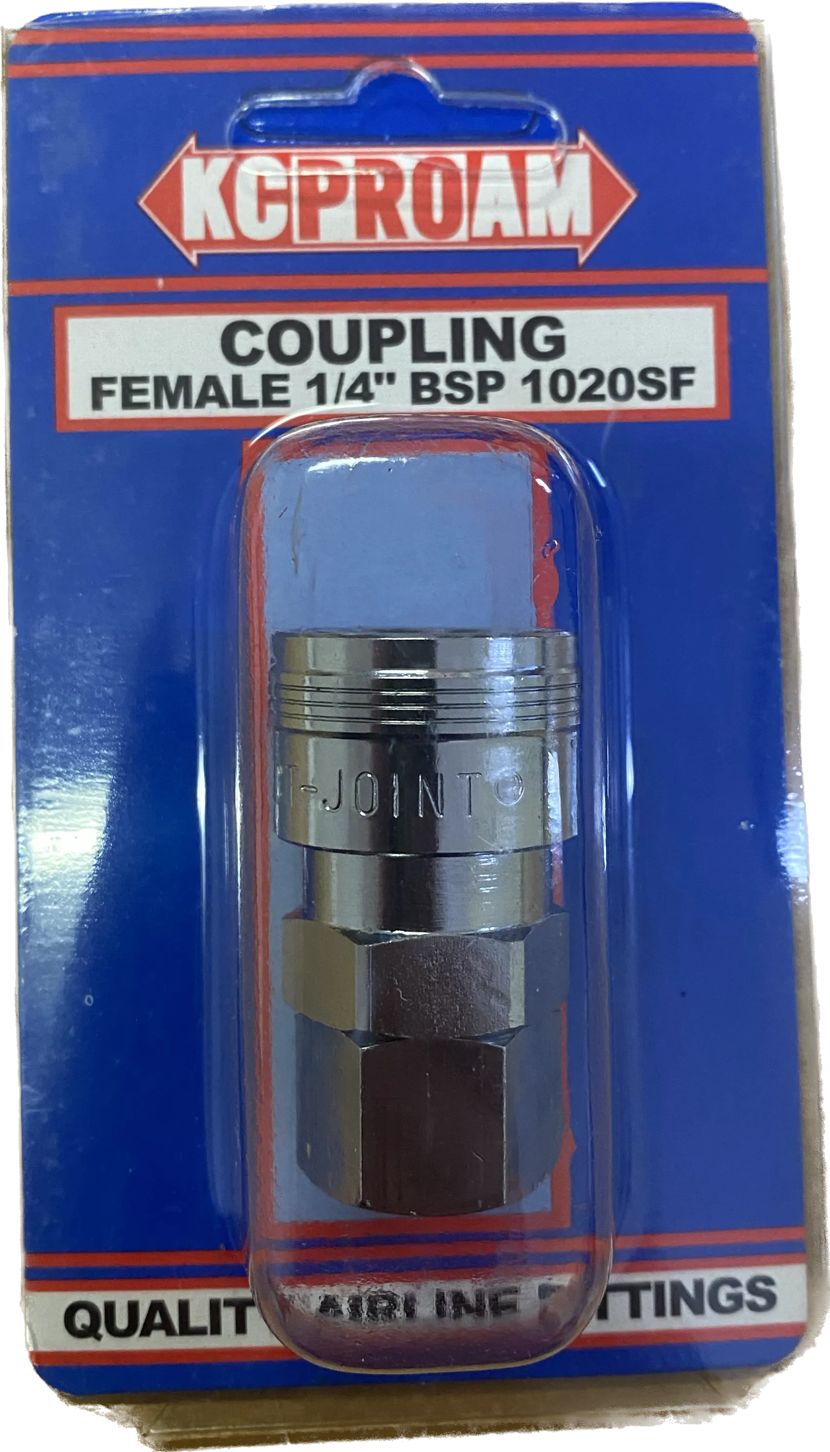 One Touch Air Line Coupling 1/4 BSP - Female KC Tools