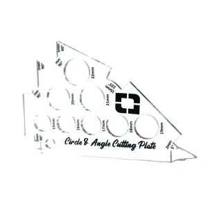 OPTICLE Circle & Angle Cutting Plate  Precision Tool for Window Tint & PPF